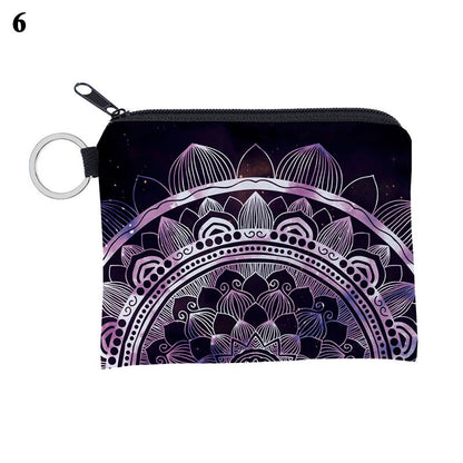 Boho Change Small Coin Purse Mini Wallet Coin Bag