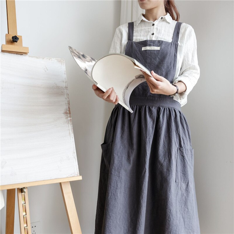 Boho Nordic Women Lady Skirt like apron