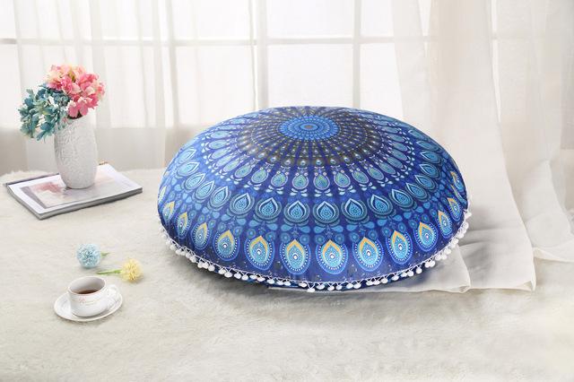 50 Colorful Mandala Floor Pillows Cushion