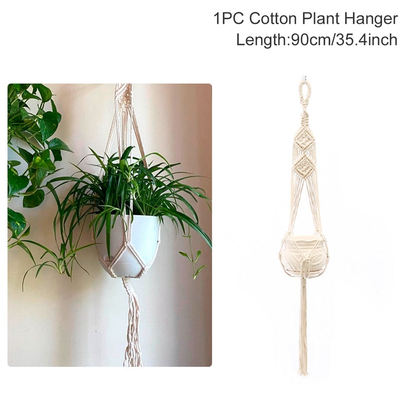 Hanging Plant Handmade Macrame Plant Hanger