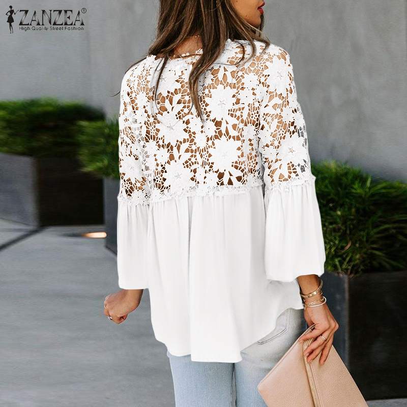 Fashion Boho Flare Sleeve Tops