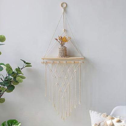 Macrame Shelves for Bedroom Boho Home Decor
