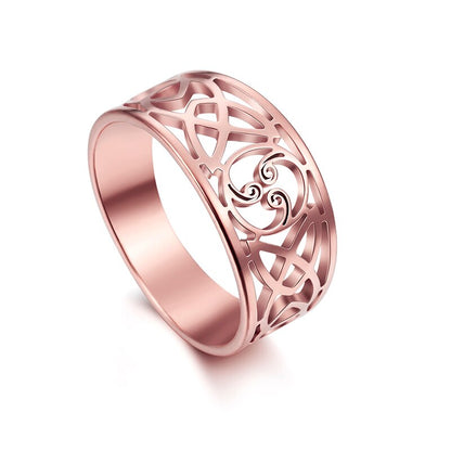 Unift Vintage Hollow Boho Celtic Knot Ring