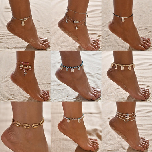 Vintage Antique Gold Color Anklet