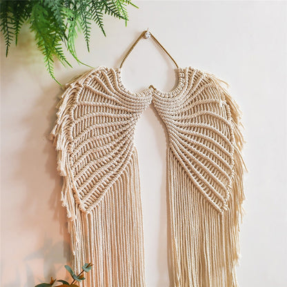 Macrame Wall Hanging Boho Wings