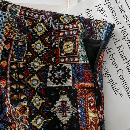 Boho Patchwork Partern Skirts