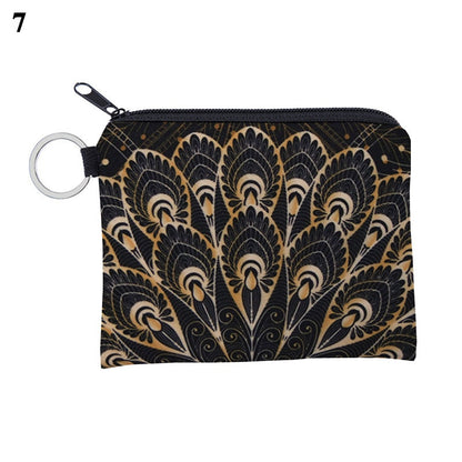 Boho Change Small Coin Purse Mini Wallet Coin Bag