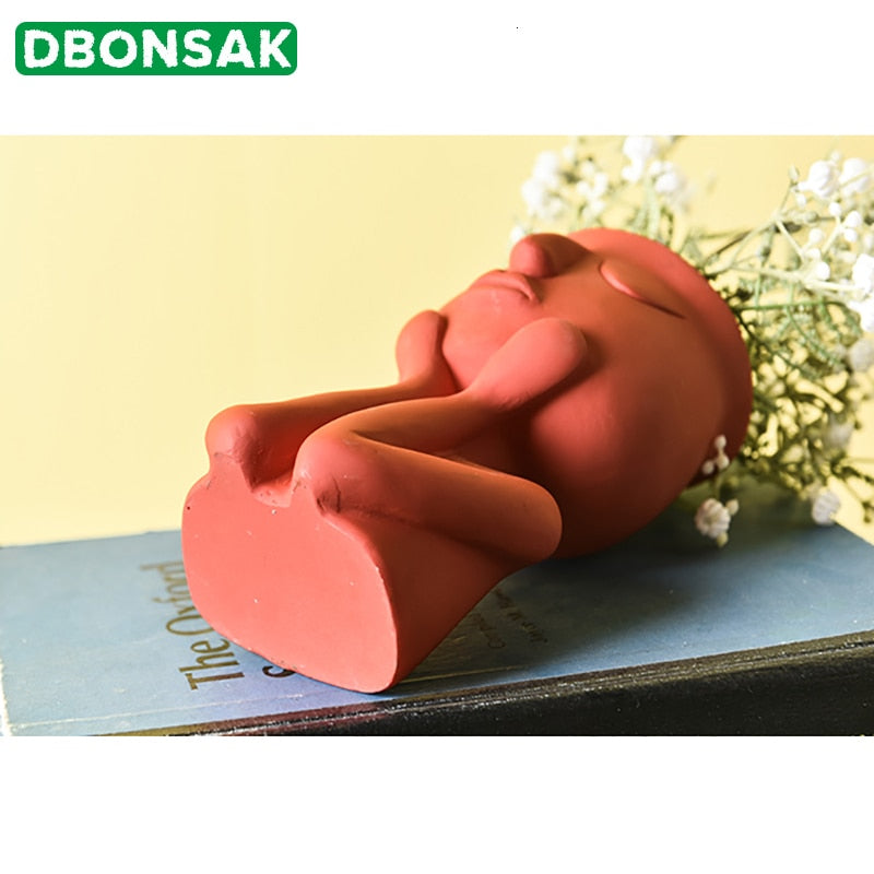 Character Portrait Flower Pot