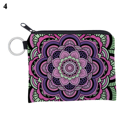 Boho Change Small Coin Purse Mini Wallet Coin Bag