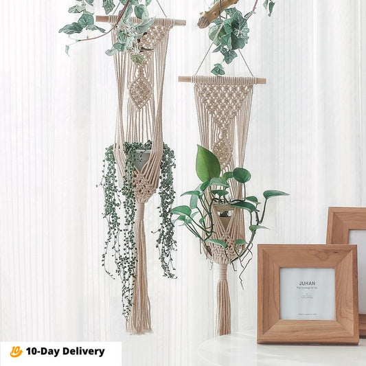 Big Macrame Hanging Planter Hanging Pot