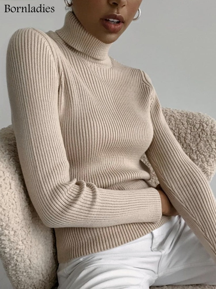 Turtleneck Women Sweaters