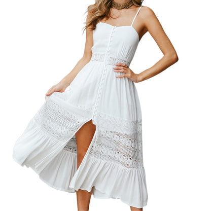 Chic and Elegant White Bohemia Dress