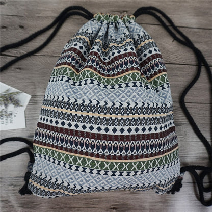 Fabric Backpack Gypsy Bohemian Boho backpack