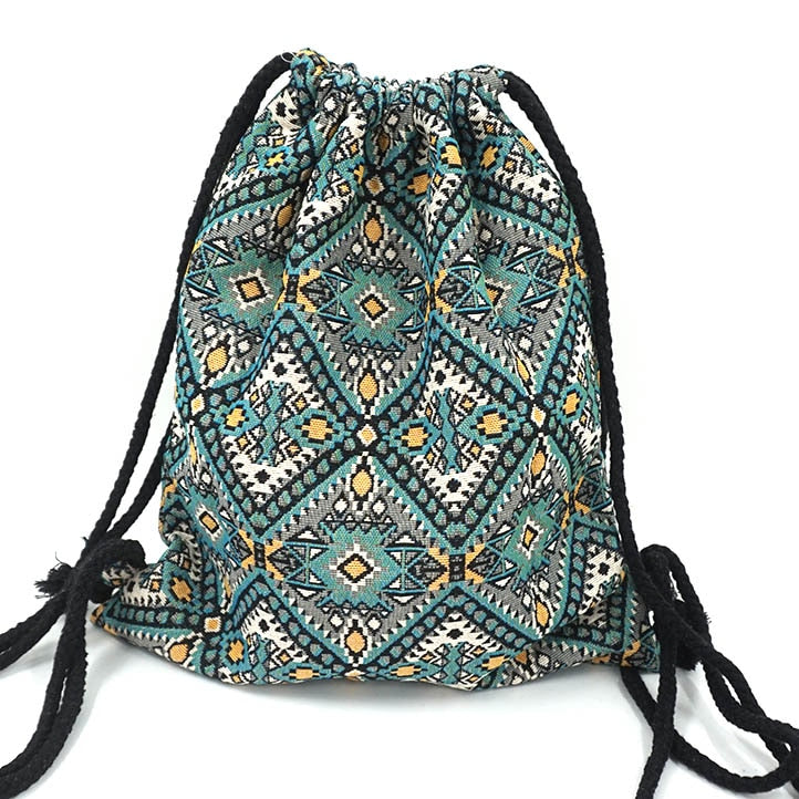 Fabric Backpack Gypsy Bohemian Boho backpack