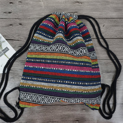 Fabric Backpack Gypsy Bohemian Boho backpack