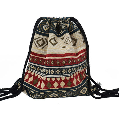 Fabric Backpack Gypsy Bohemian Boho backpack