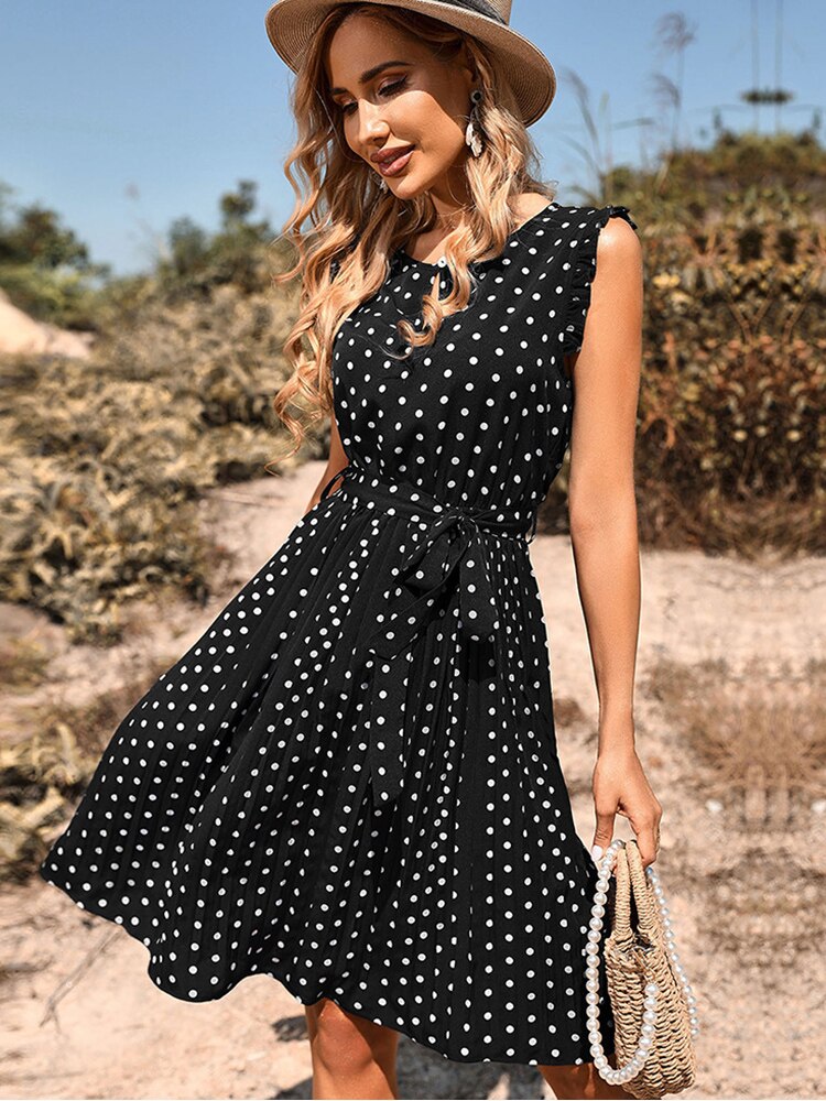 Summer Polka Dot Dress