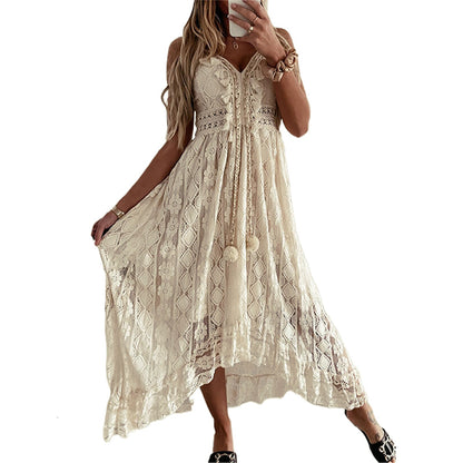 Chic and Elegant White Bohemia Dress
