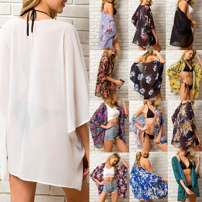 Summer Women Chiffon Cover Up Boho