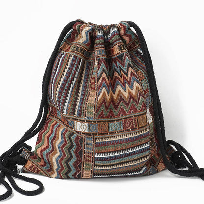 Fabric Backpack Gypsy Bohemian Boho backpack