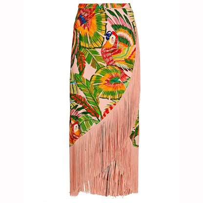 Vintage One-shoulder Boho Swimsuits