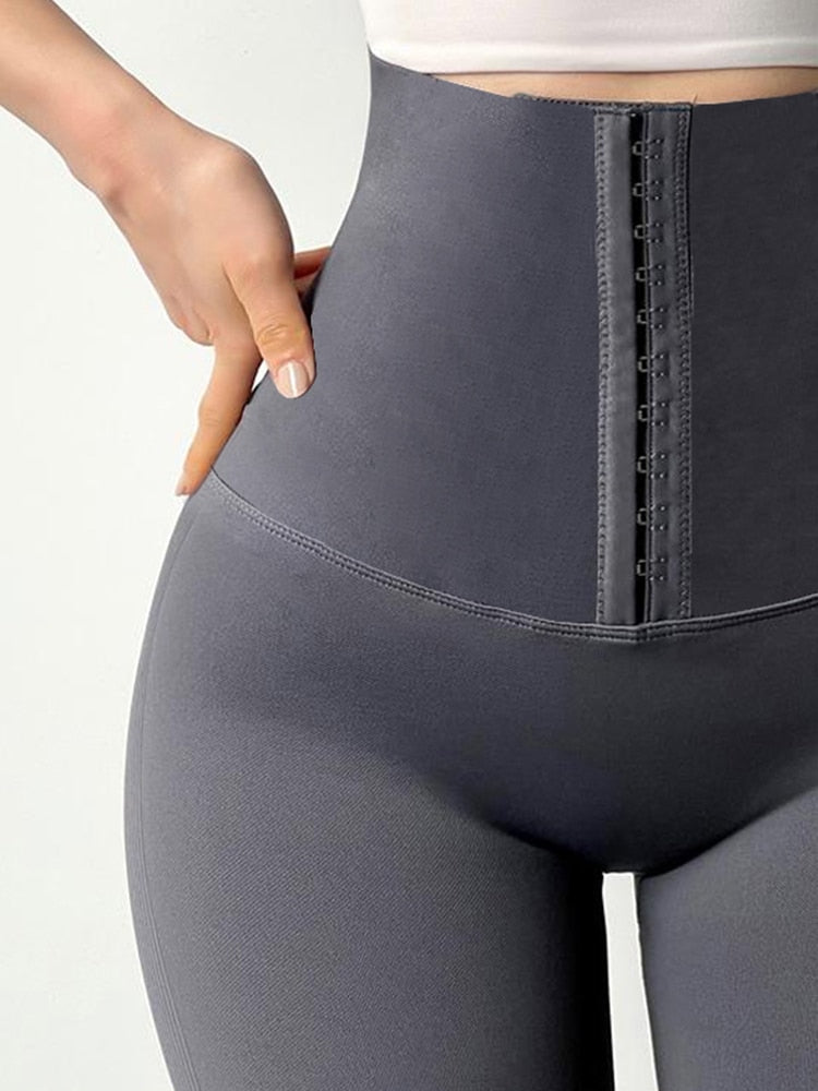 High Waist Short Leggings Tummy Control