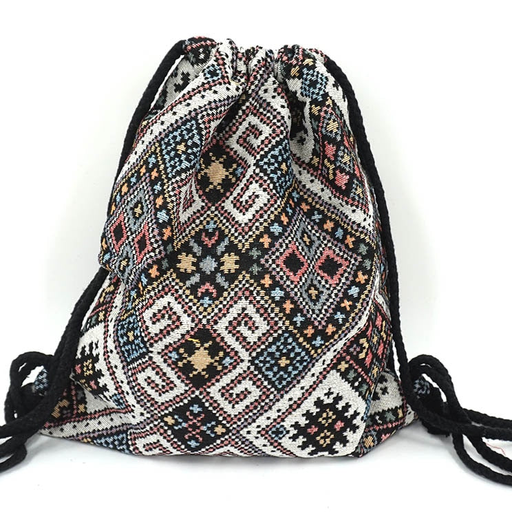 Fabric Backpack Gypsy Bohemian Boho backpack