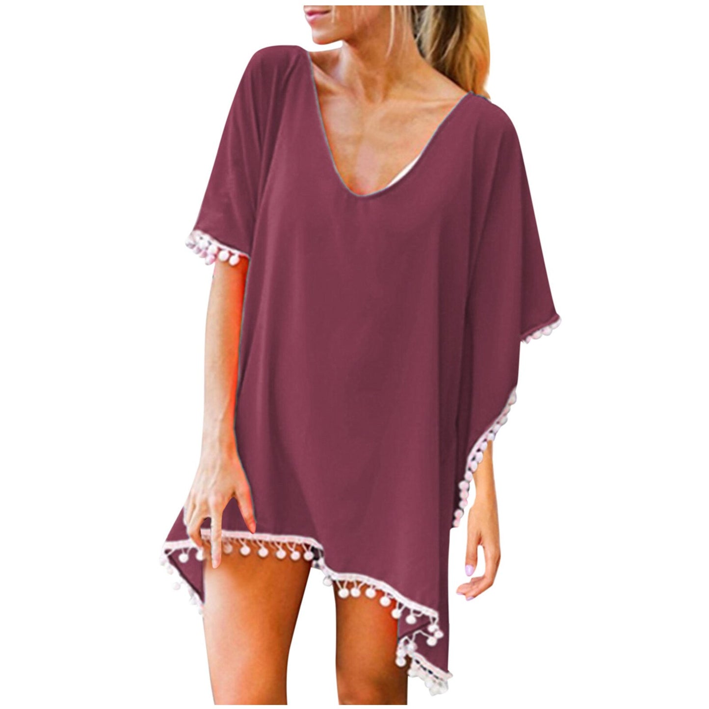 Women Chiffon Tassels