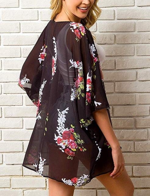 Summer Women Chiffon Cover Up Boho