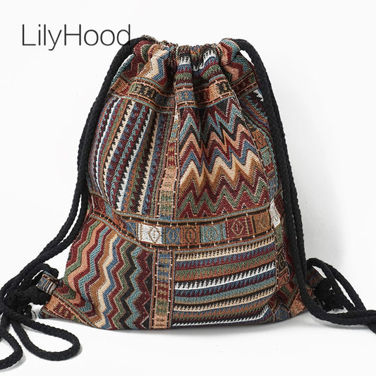 Fabric Backpack Gypsy Bohemian Boho backpack