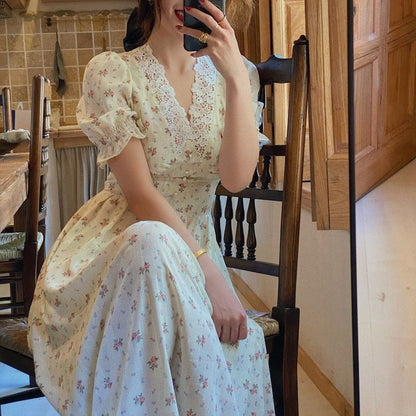Vintage Floral Dress