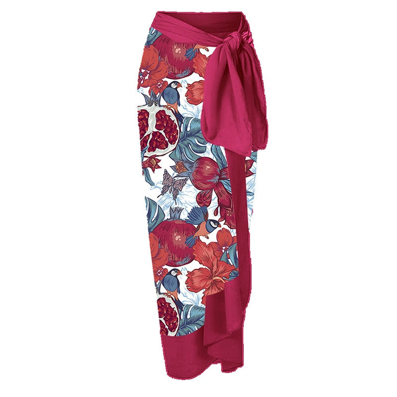 Retro Two-Piece Boho Swimwear