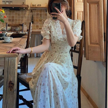 Vintage Floral Dress