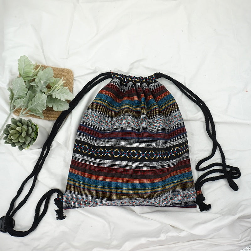 Fabric Backpack Gypsy Bohemian Boho backpack